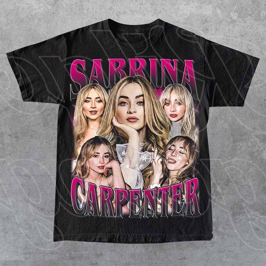 Discover Limited Sabrina Carpenter Vintage T-Shirt, Gift For Woman and Man Unisex T-Shirt