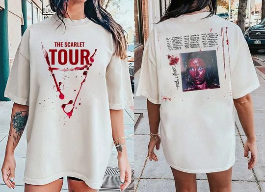 Discover Doja Cat Scarlet Tour 2023 T-Shirt