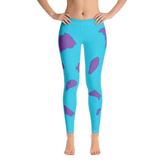 Discover Blue Monster Leggings