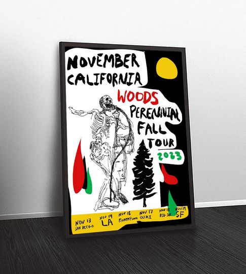 Discover Woods Band Perennial Fall Tour 2023 November 13 - Nov 19 Poster
