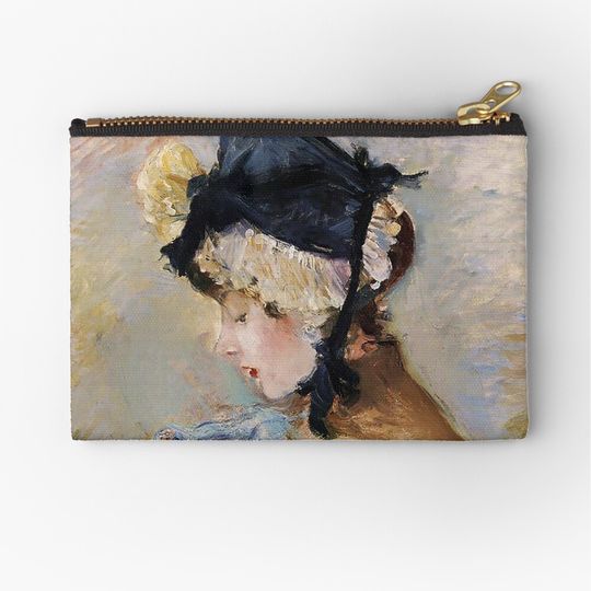 Discover Berthe Morisot - Woman Wearing Gloves Makeup Bag