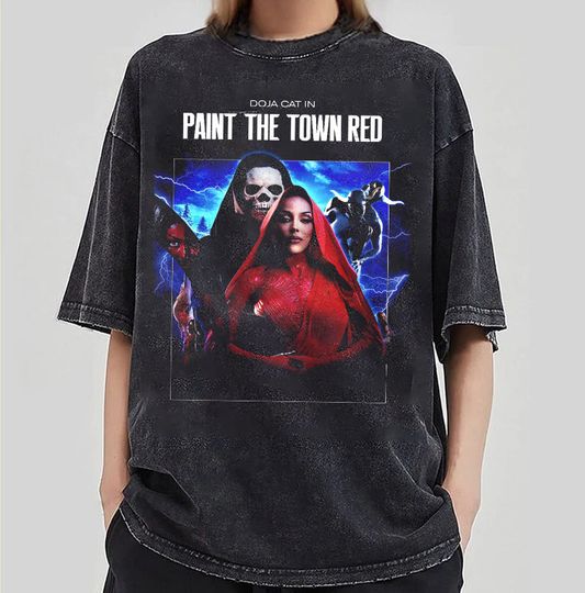 Discover Doja Cat Paint the Town Red Tour Shirt