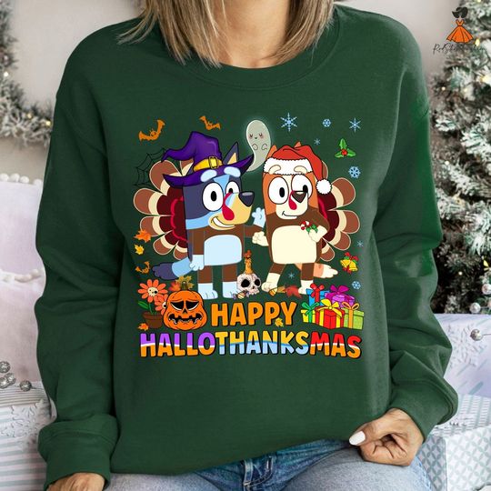 Discover BlueyDad Bingo Festival Shirt for Hallothanksmas and Halloween