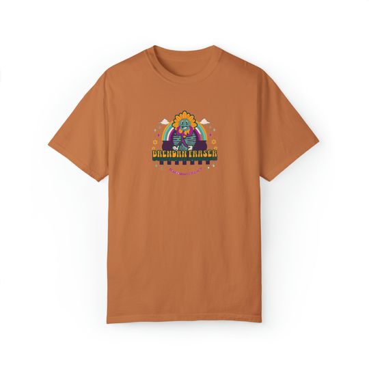 Discover Brendan Fraser garment-dyed t-shirt