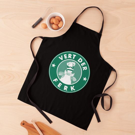 Discover The Muppet Vert Der Ferk Swedish Chef Kitchen Apron