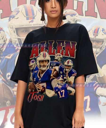 Discover Josh Allen T-Shirt, American Football MVP Player