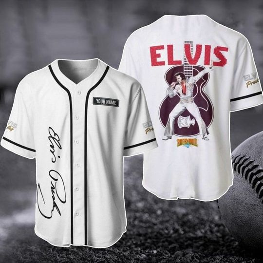 Discover Elvis Presley the King who revolutionized Baseball Jersey