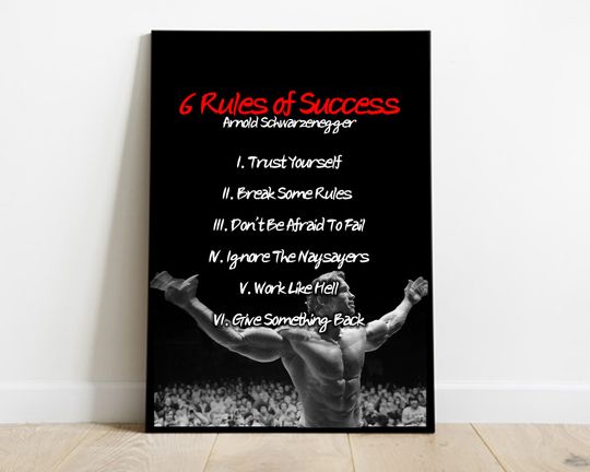 Discover Arnold Schwarzenegger Poster