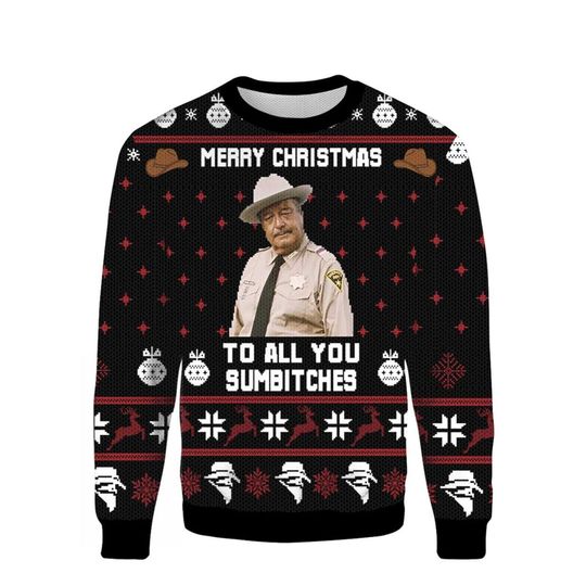 Discover Smokey And The Bandit PREMIUM Merry Christmas To All You Sumbitches