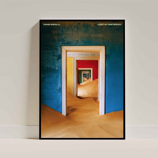 Discover Lost in Yesterday - Tame Impala Poster - Album Art Poster - Album Cover