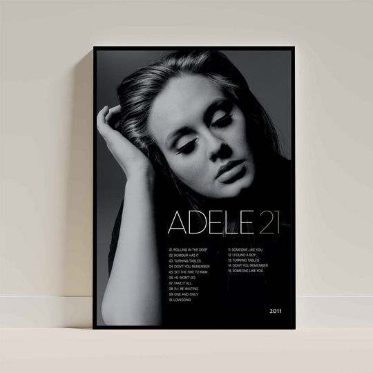Discover 21 Poster by Adele