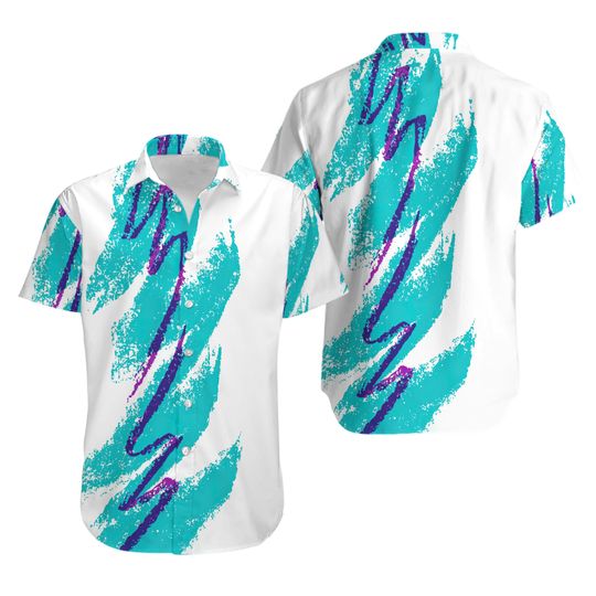 Discover Jazz Hawaiian Shirt - 90S Jazz Solo Paper Button Down Shirts