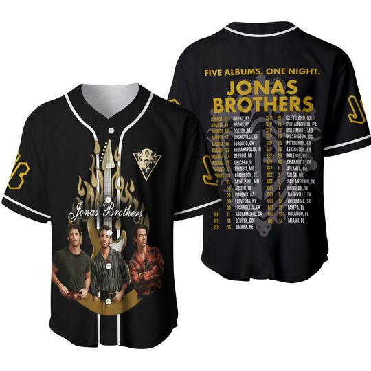 Discover Jonas Brothers Baseball Jersey
