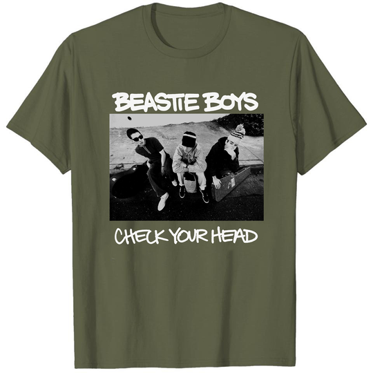 Discover Vintage Fade Beastie Boys Check Your Head T-Shirt