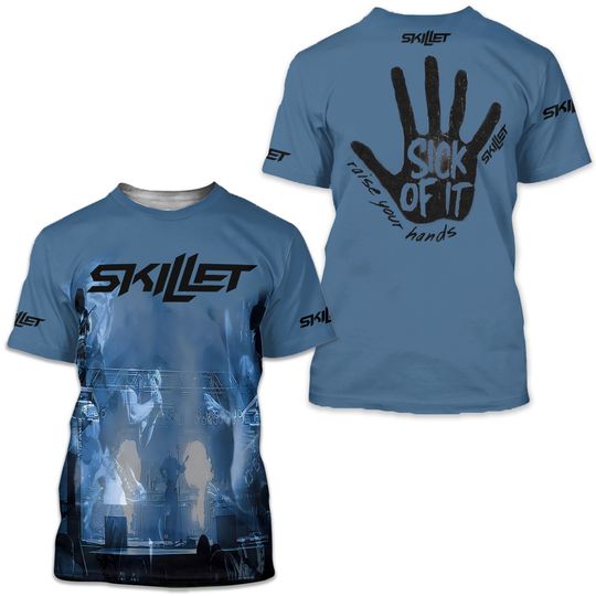 Discover 3D Cool Tshirt for Skillet Fans