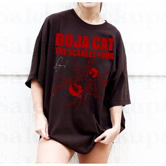 Discover scarlet tour 2023 Doja Cat Fan Shirt, Doja graphic shirt