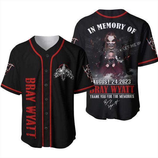 Discover In Memory Of Bray Wyatt Baseball Jersey