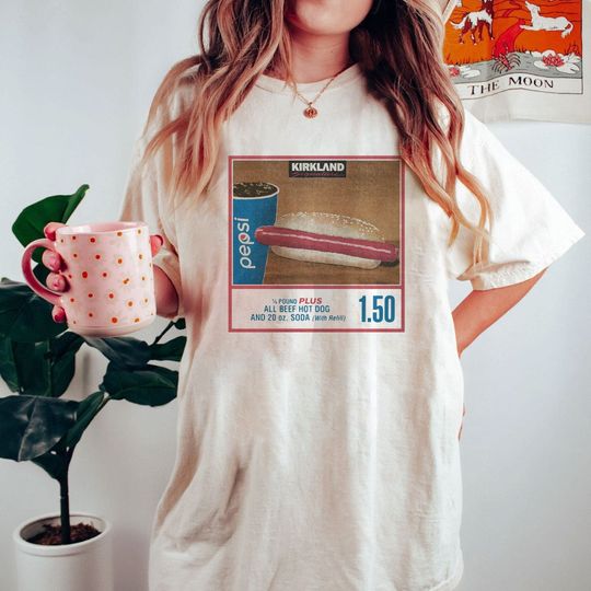Discover Costco Hot Dog Shirt,  Costco Hot Dog and Soda