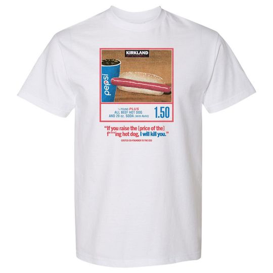 Discover Costco Hot Dog & Soda Combo T-Shirt