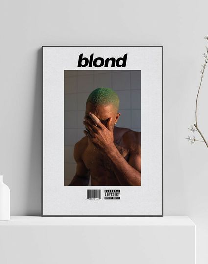 Discover Frank Ocean Blonde Album Premium Music Poster