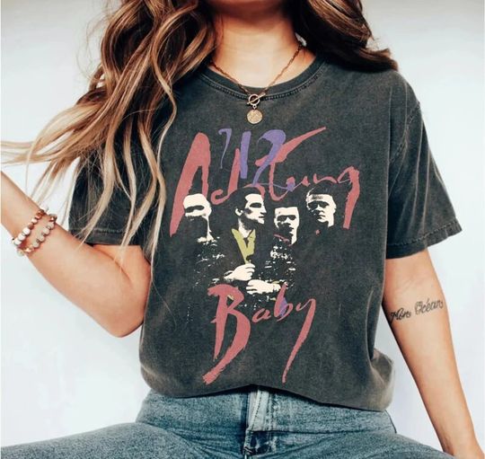 Discover Las Vegas U2 Ultraviolet Sphere 2023 Shirt, U2 Band Achtung Baby Live At Sphere T Shirt