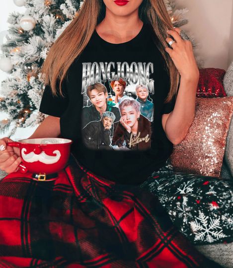 Discover Vintage Ateez Hongjoong Kpop T-Shirt