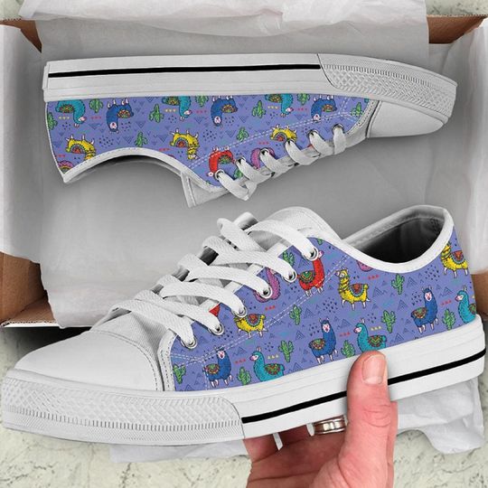 Discover Llama Women's Low Top Sneaker