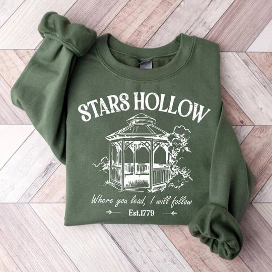 Discover Stars Hollow Sweatshirt, Vintage Stars Hollow Connecticut Sweatshirt