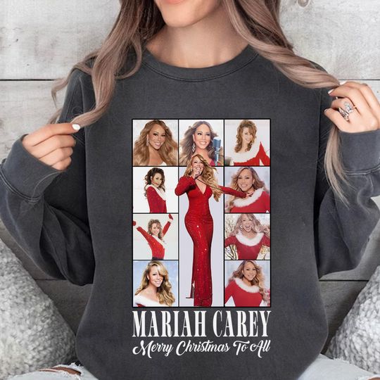 Discover Mariah Carey Christmas Merry Sweatshirt
