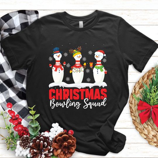 Discover Christmas Bowling Shirt | Bowling Squad Funny Xmas Bowler Gift