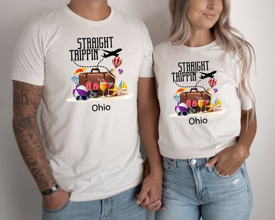 Discover Personalized Family Vacation Shirts, Straight Trippin Shirt