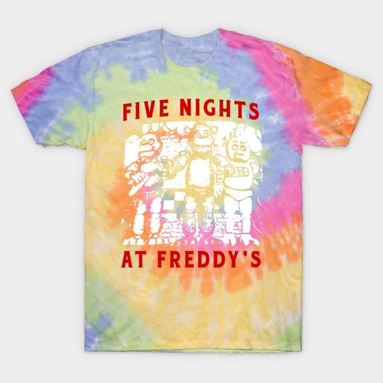 Discover FNAF Five Nights At Freddy's Tie Dye T-Shirt