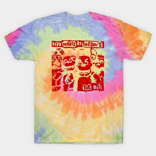 Discover FNAF Five Nights At Freddy's Tie Dye T-Shirt