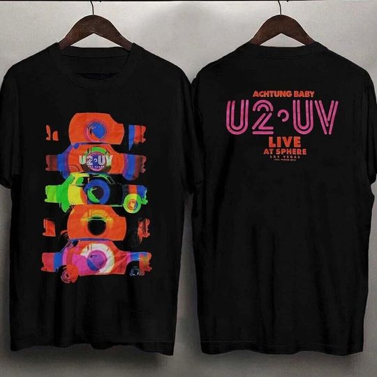 Discover U2 Las Vegas T-Shirt Ultraviolet Sphere 2023 T-Shirt