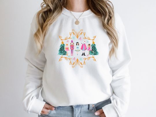 Discover Nutcrackers Christmas Shirt, Nutcracker Clara Mouse King Shirt, Nutcracker Xmas Shirt