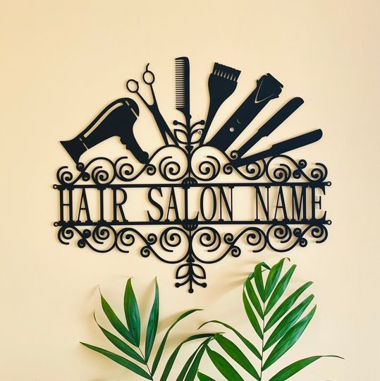 Discover Personalized Hair Stylist Barber Sign