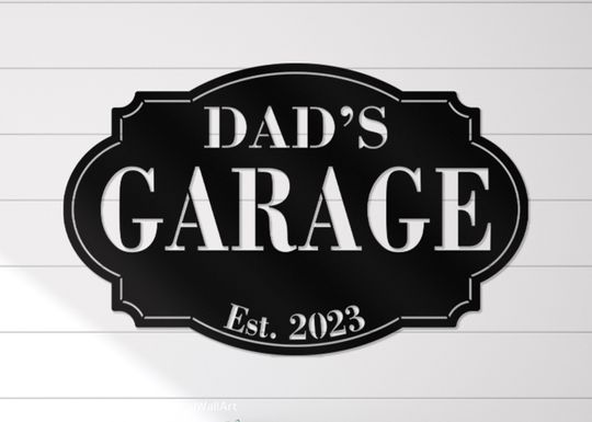 Discover Custom Family Name Garage Signs, Customized Aluminum Metal Signs