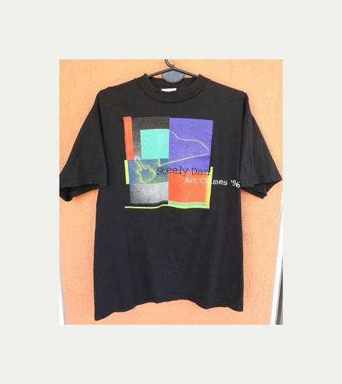 Discover Steely Dan Art Crimes 1996 Tour T-Shirt Vintage