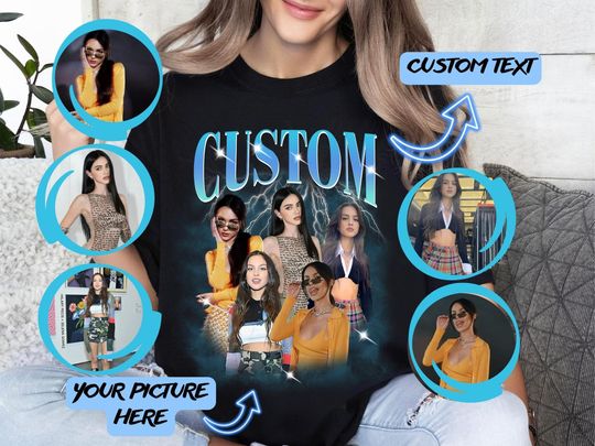 Discover Custom 90S Vintage Bootleg Shirt, Custom Your Own Bootleg Shirt