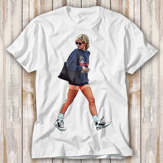Discover Magazine Princess Diana Streetwear TV Sportswear T Shirt