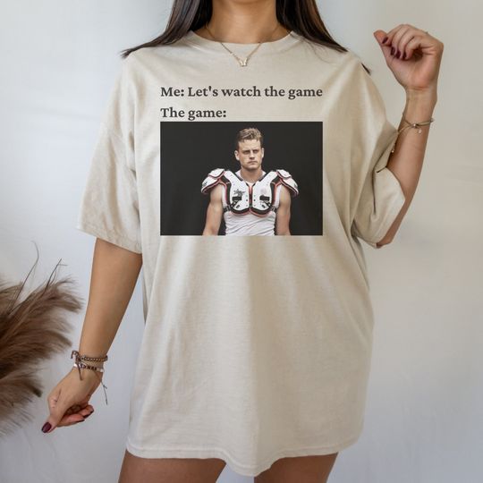 Discover Watch the Game Joe Brr Tshirt, Joe Burrow Shirt, Football Vintage shirt