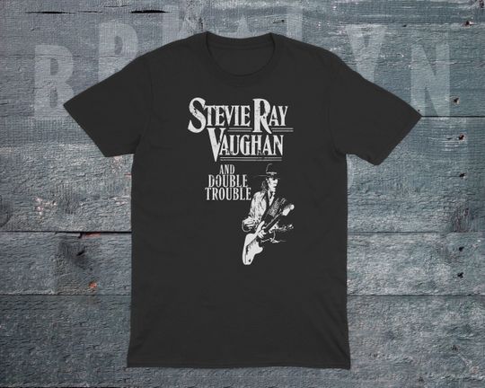 Discover Stevie Ray Vaughan Shirt, Blues Guitar Legend Tee, Musician