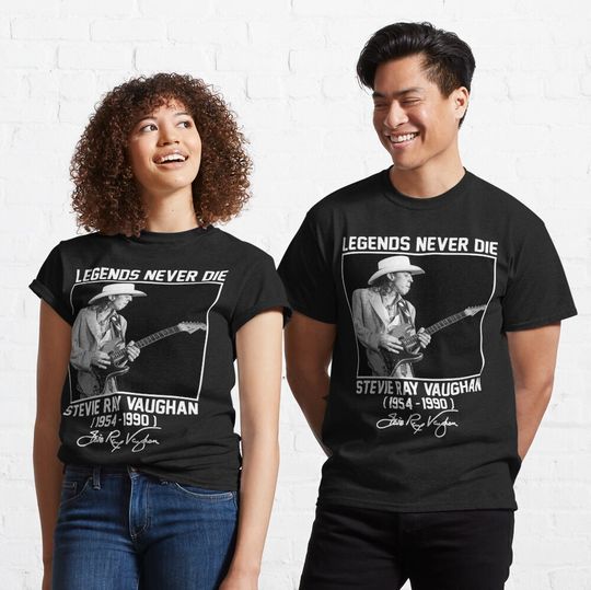 Discover Stevie Ray-Vaughan art Classic T-Shirt