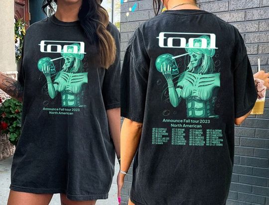 Discover Colorful Tool Tracklist Music T-Shirt
