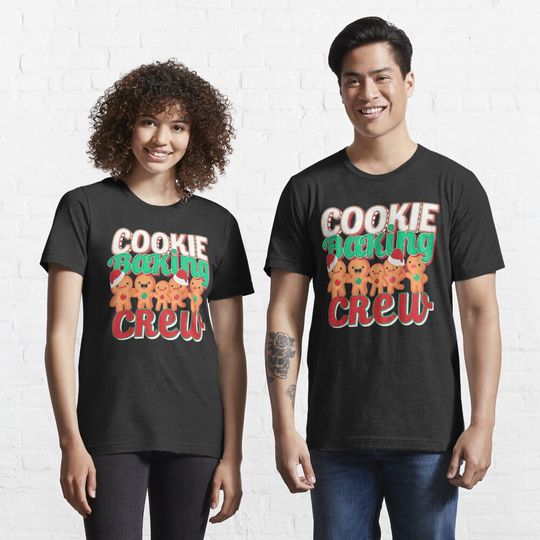 Discover Christmas Cookie Baking Crew Gift Essential T-Shirt