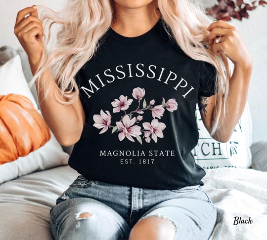Discover Mississippi Shirt, Magnolia State Tee