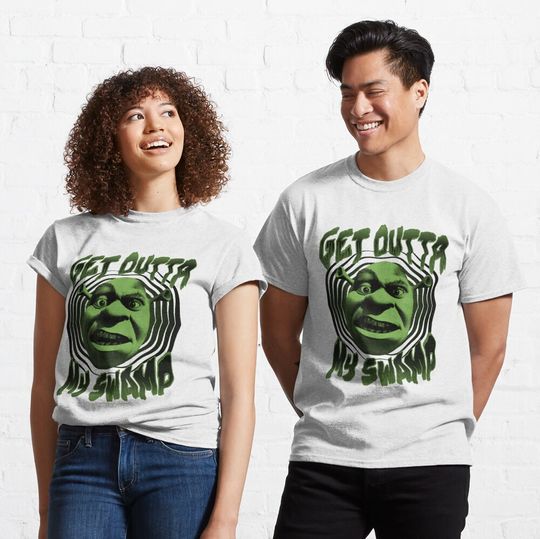 Discover Shrek Get Outta My Swamp Classic T-Shirt