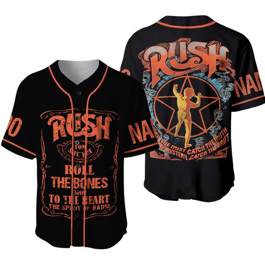 Discover Rush Band Jersey Shirt