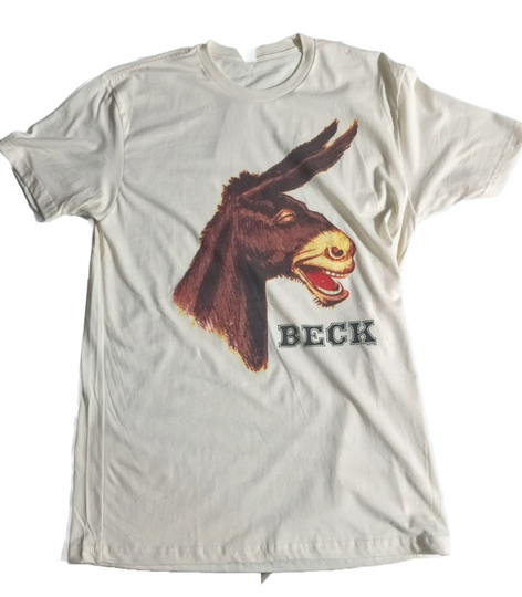 Discover Stylish Beck Donkey Adult M Medium T-Shirt - Pop, Americana, Alternative Music
