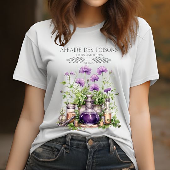 Discover Practical Magic Style Potions and Poisons Tshirt